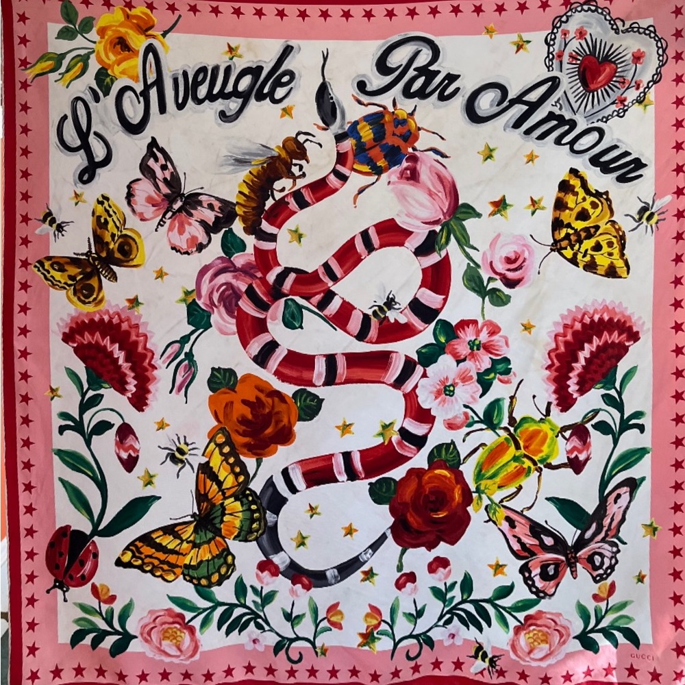 GUCCI SILK SCARF
